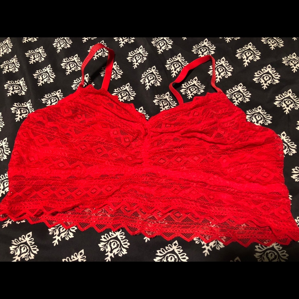 Victoria’s Secret PINK bralette red L